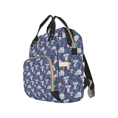 Koala Cute Themed Design Print Diaper Bag Backpack