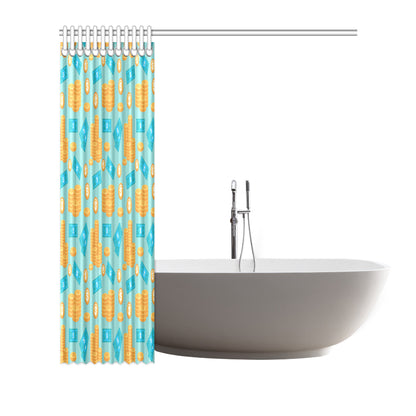 Money Pattern Print Design 03 Shower Curtain