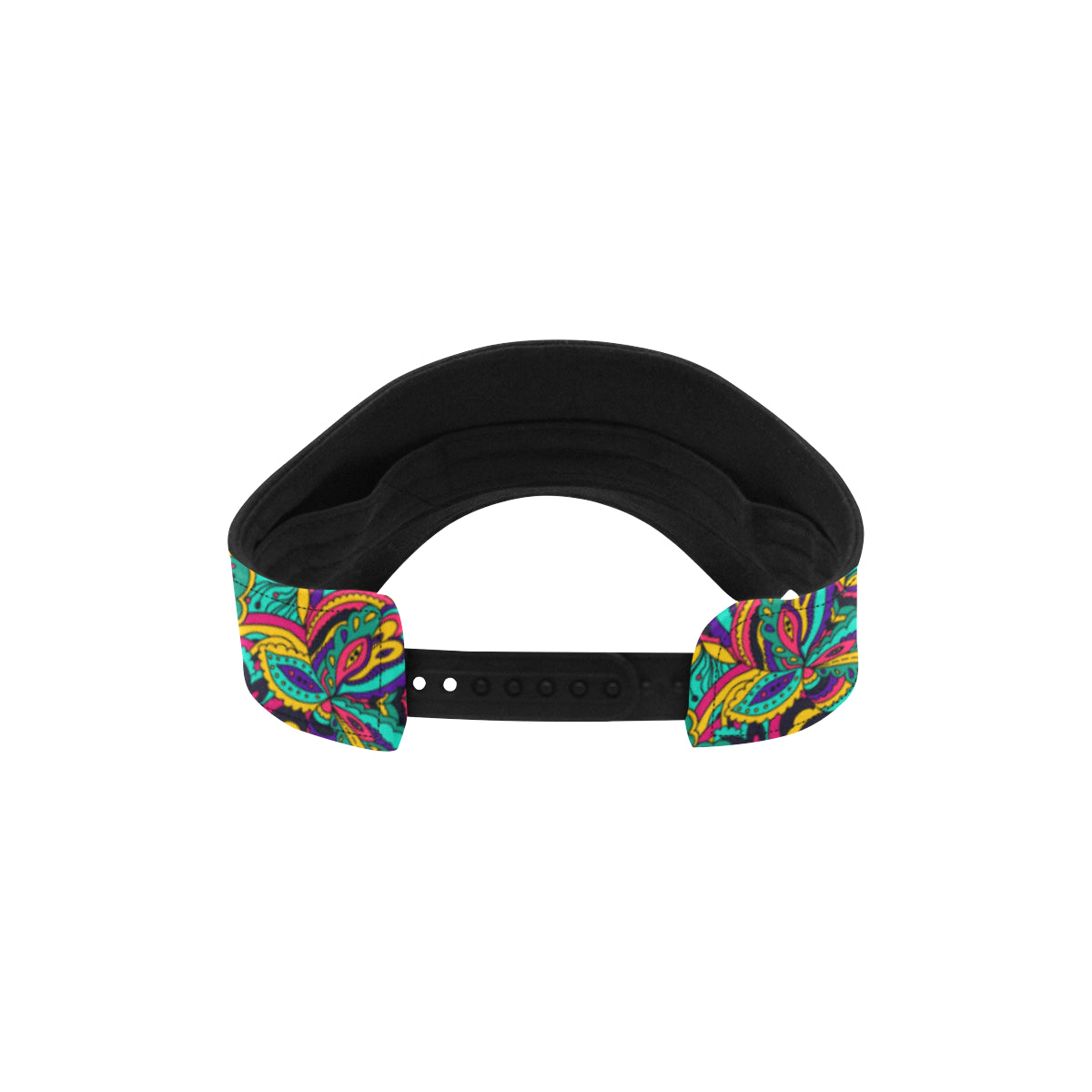Psychedelic Trippy Floral Design Unisex Sun Visor
