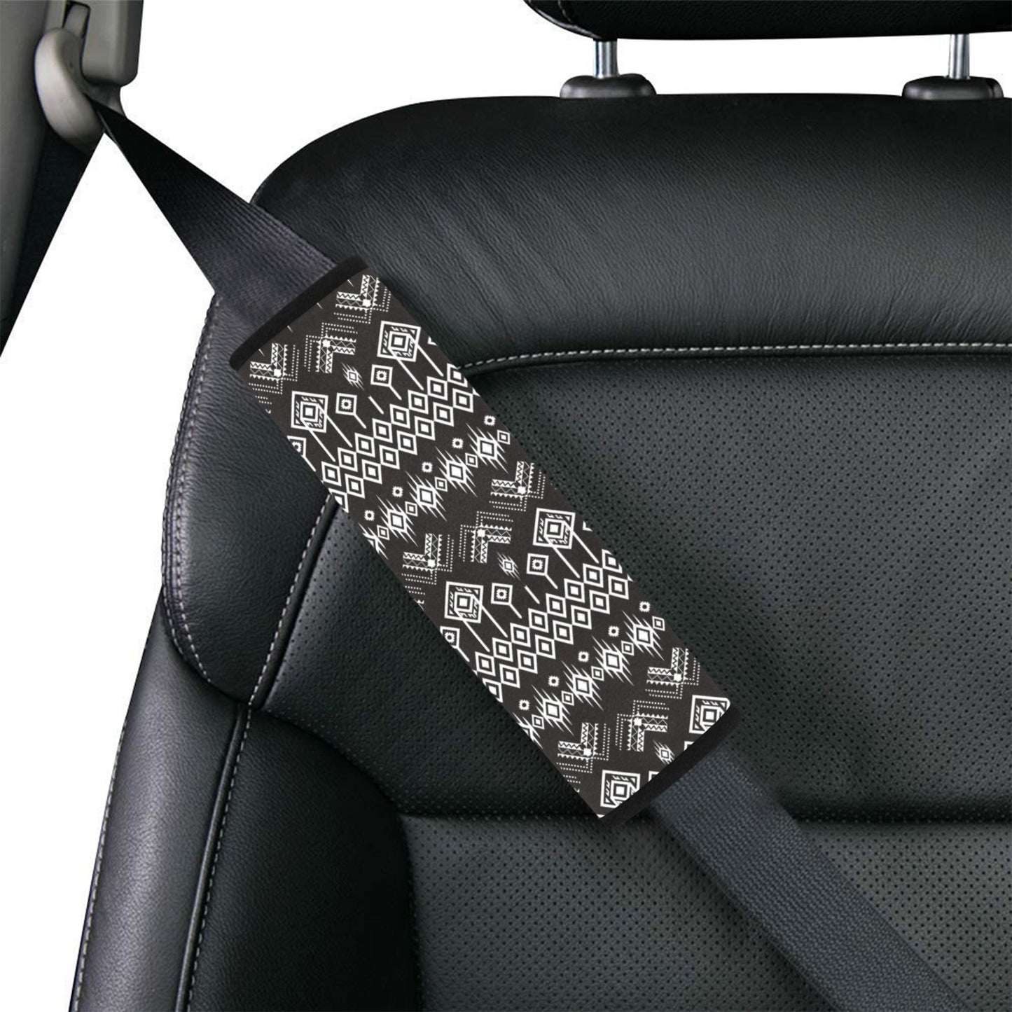 Tribal Pattern Print Design LKS304 Car Seat Belt Cover