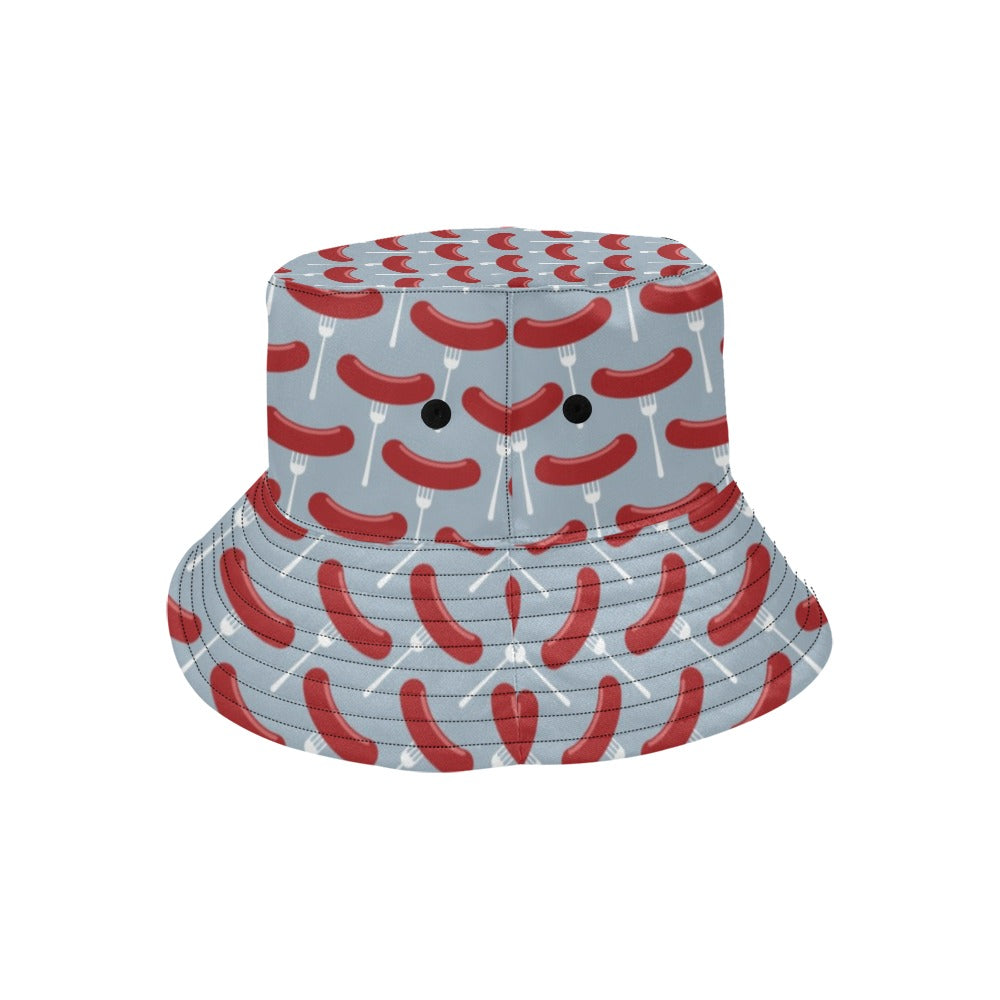 Sausage Print Design LKS301 Unisex Bucket Hat