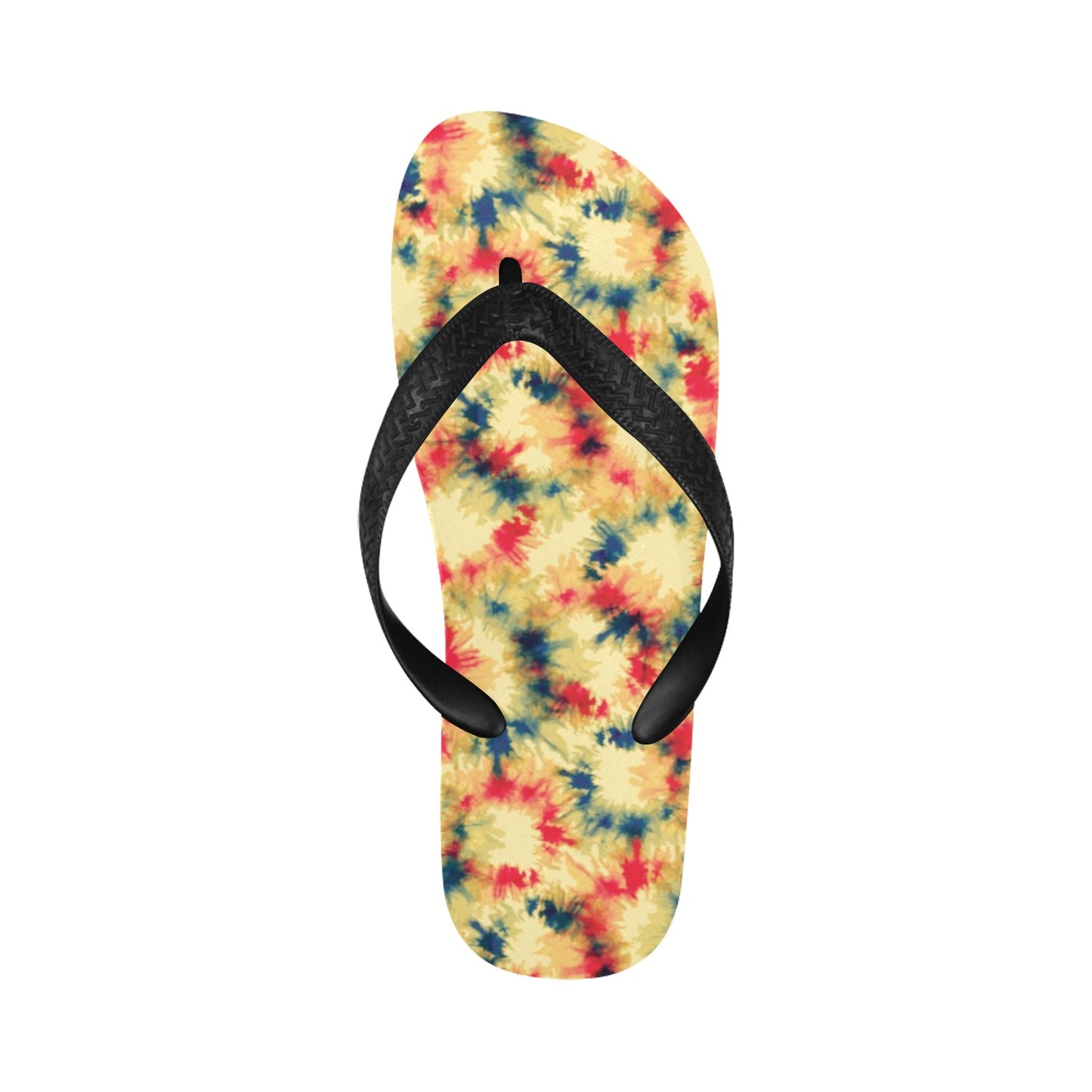 Tie Dye Print Design LKS302 Flip Flops