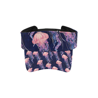 Jellyfish Pattern Print Design 03 Unisex Sun Visor