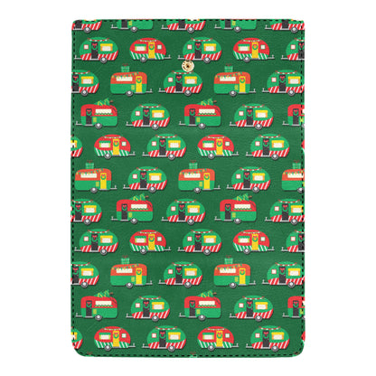 Camper Camping Christmas Themed Print Women's Trifold Wallet