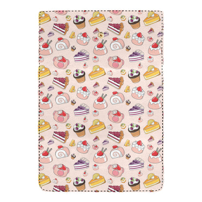 Cake Pattern Print Design 01 Women's Trifold Wallet