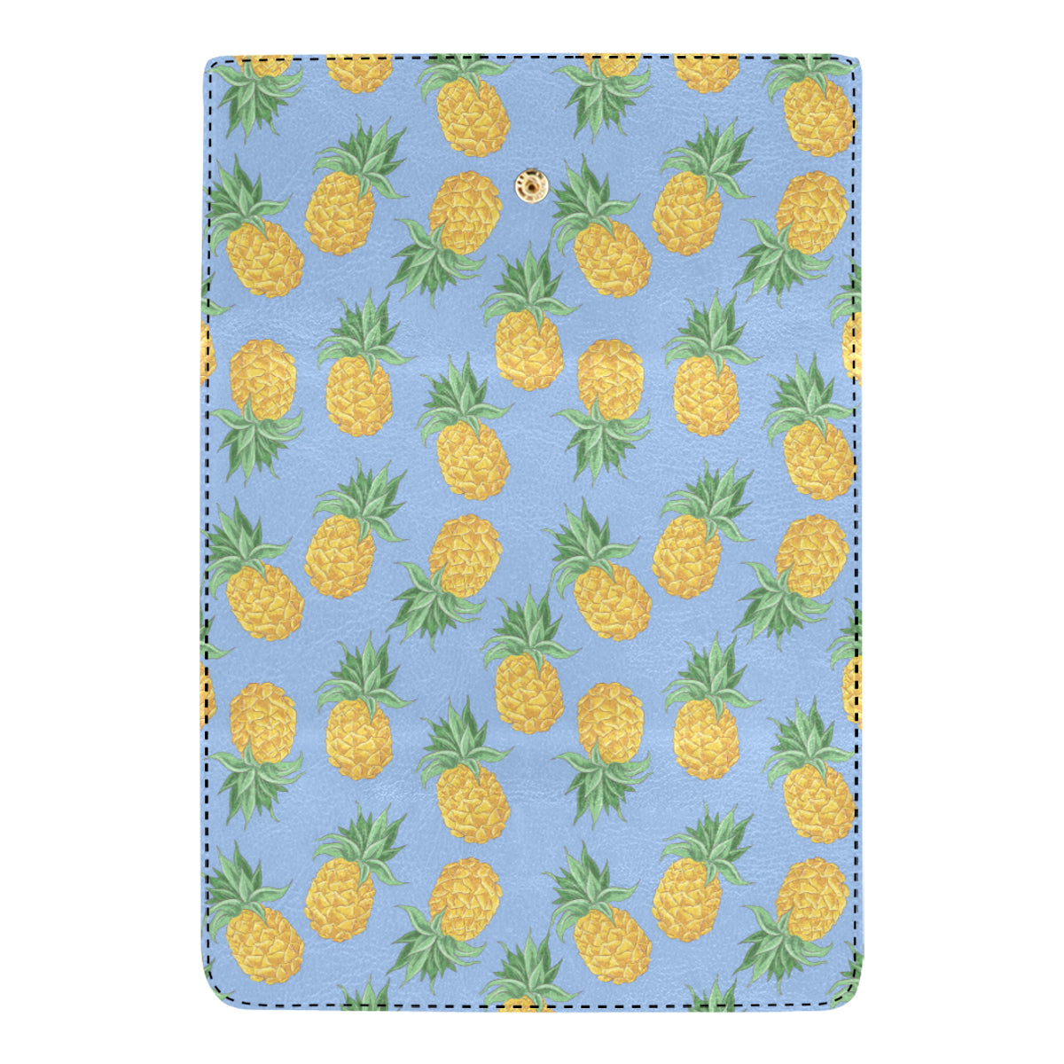 Pineapple Pattern Print Design A04 Women's Trifold Wallet