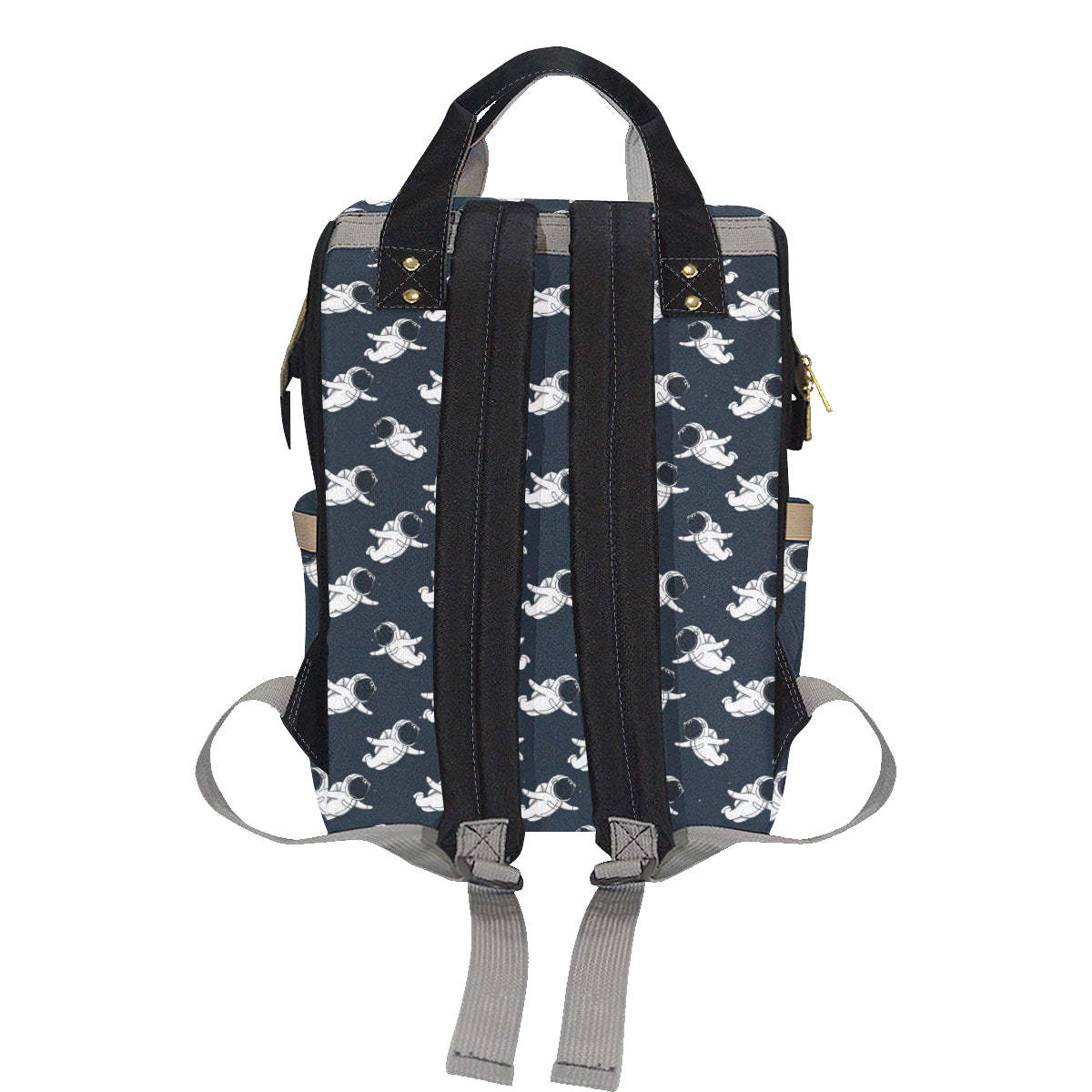 Astronaut Pattern Print Design 02 Diaper Bag Backpack