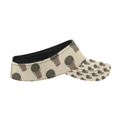 Platypus Pattern Print Design A03 Unisex Sun Visor