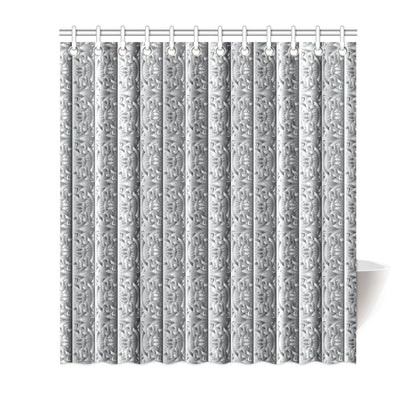 Celtic Pattern Print Design 03 Shower Curtain