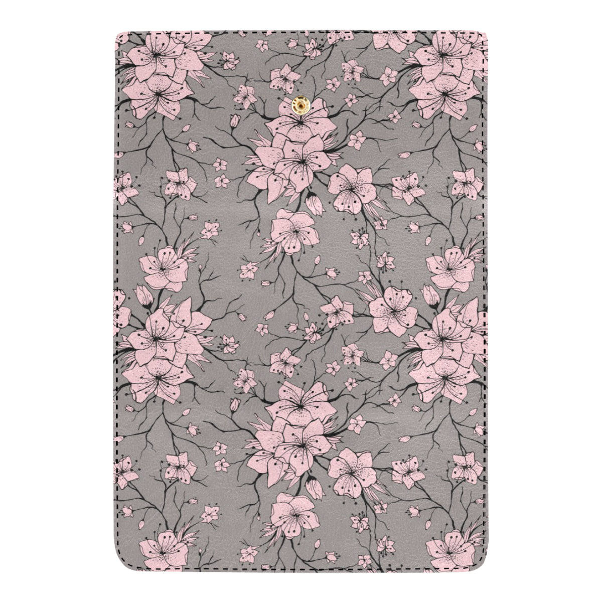 Cherry Blossom Pattern Print Design CB05 Women's Trifold Wallet