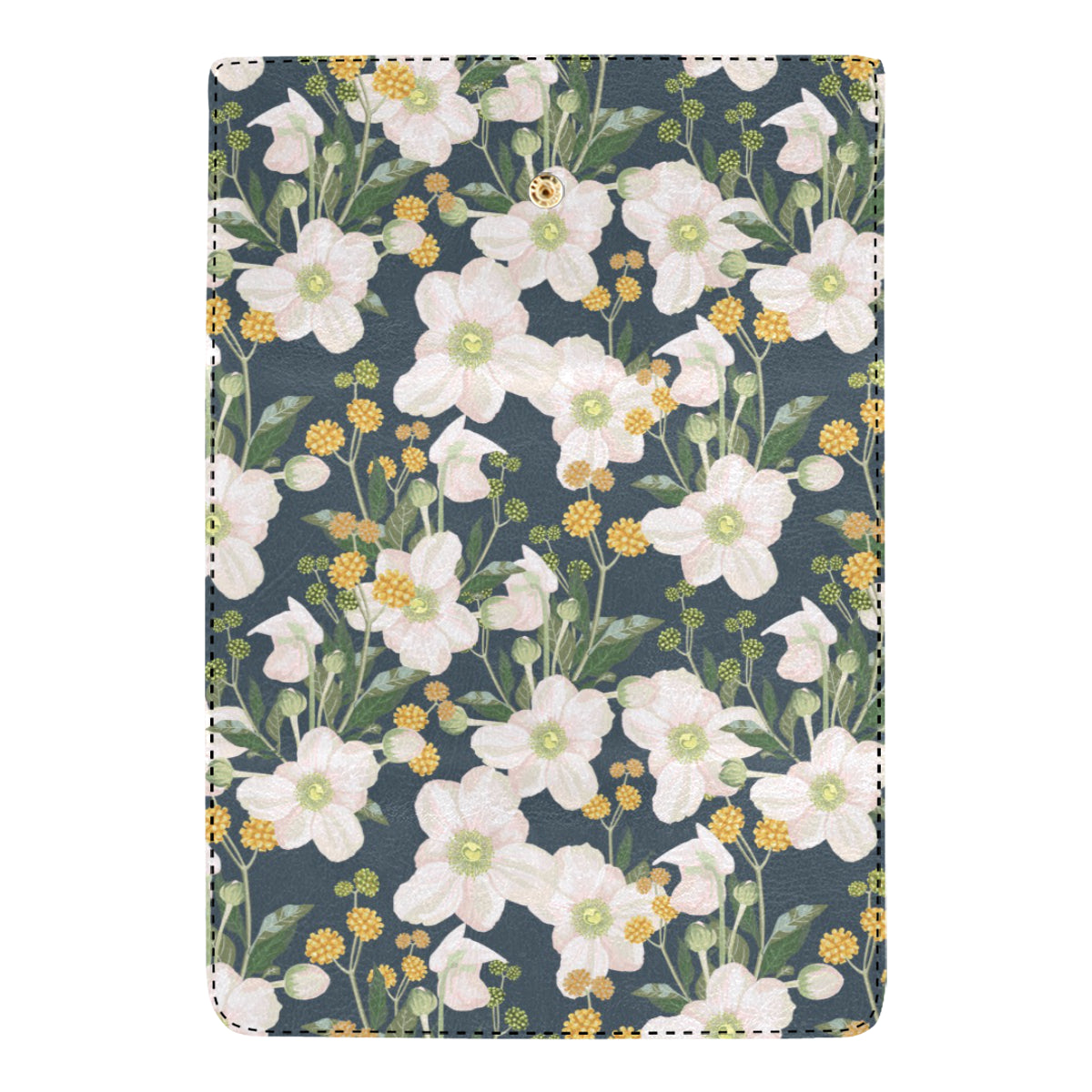 Anemone Pattern Print Design AM04 Women's Trifold Wallet