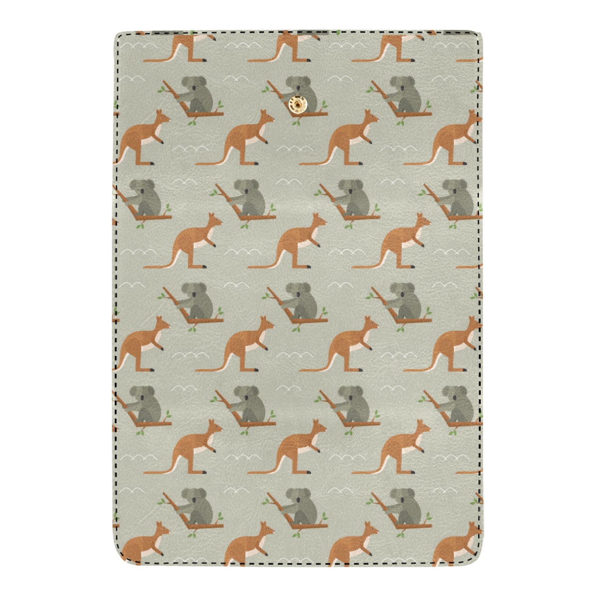 Koala Pattern Print Design 03 Women's Trifold Wallet