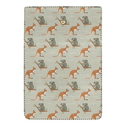 Koala Pattern Print Design 03 Women's Trifold Wallet