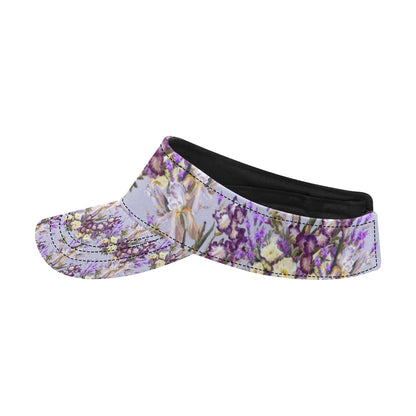 Iris Pattern Print Design IR07 Unisex Sun Visor