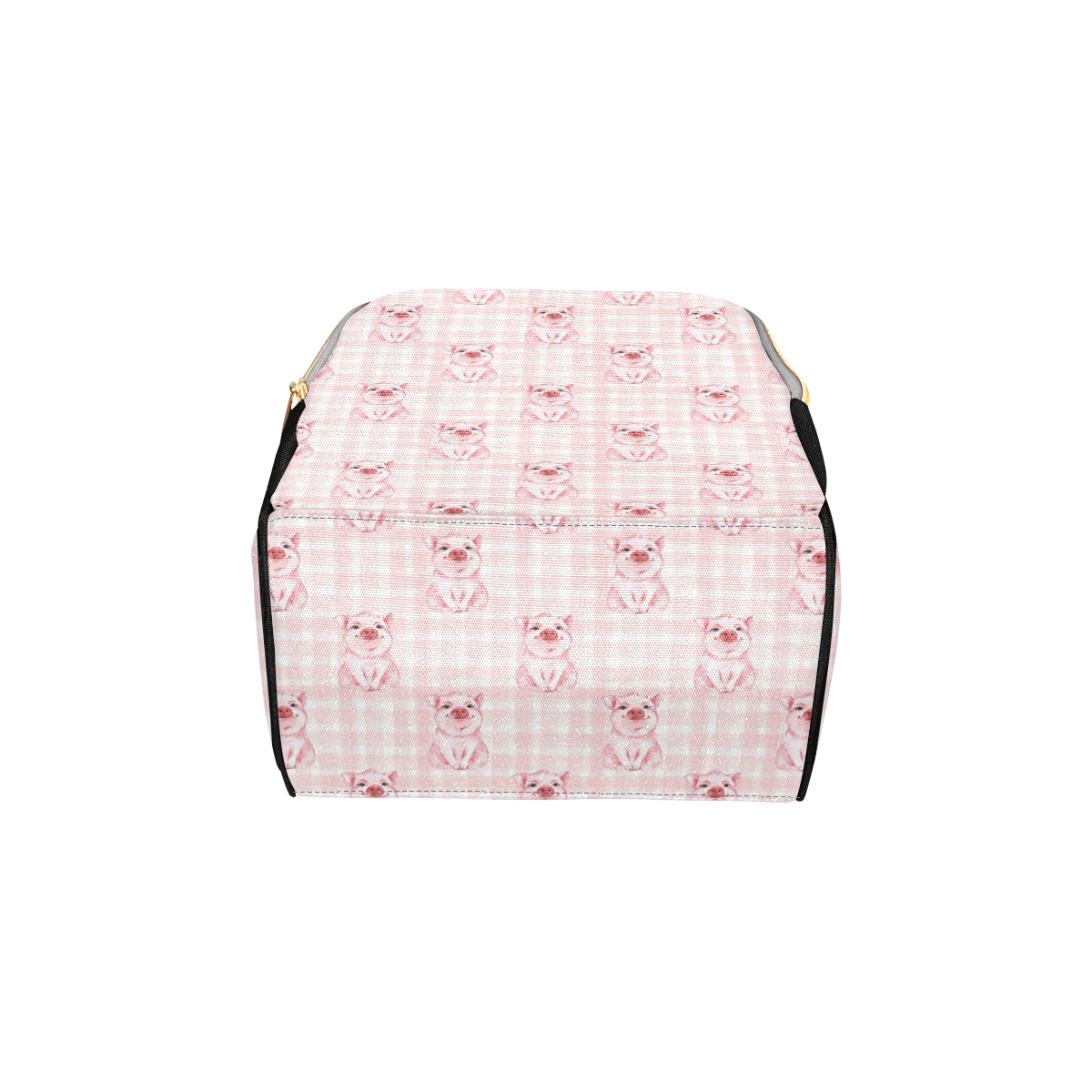 Pig Baby Pattern Print Design 01 Diaper Bag Backpack
