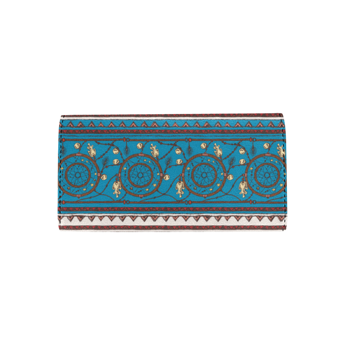 Dream catcher aztec Women's Trifold Wallet
