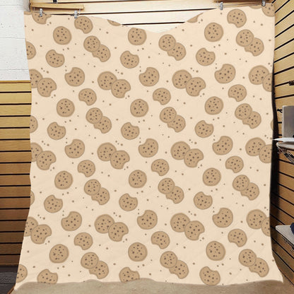Biscuit Pattern Print Design 02 Premium Quilt