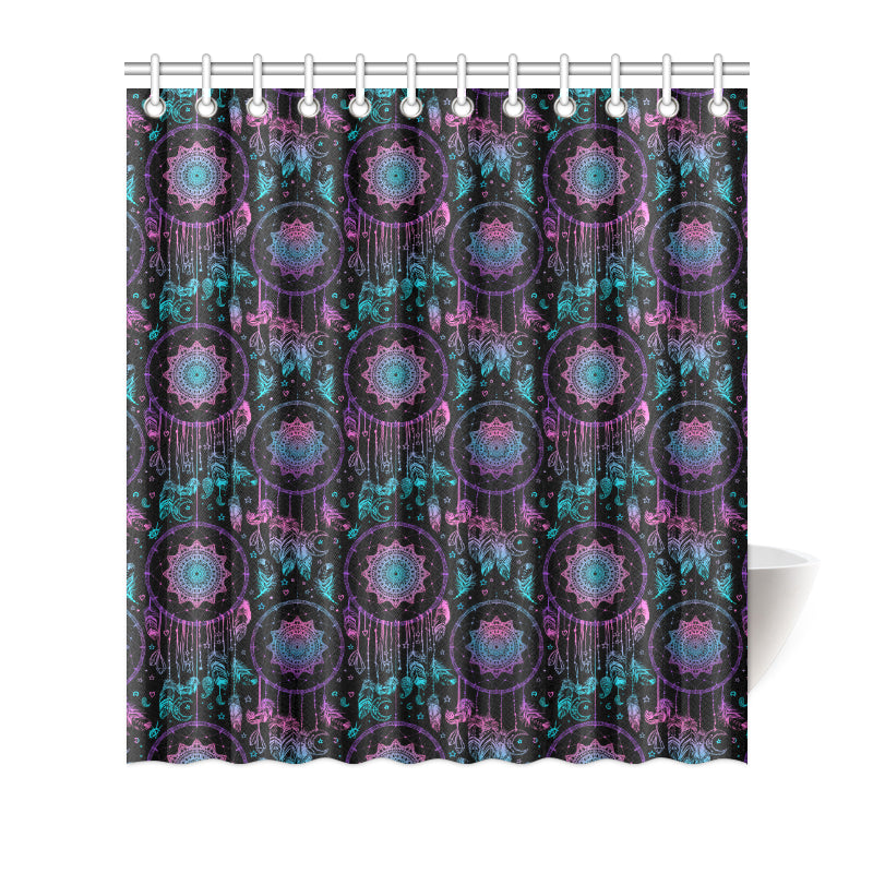 Dream catcher boho mandala Shower Curtain