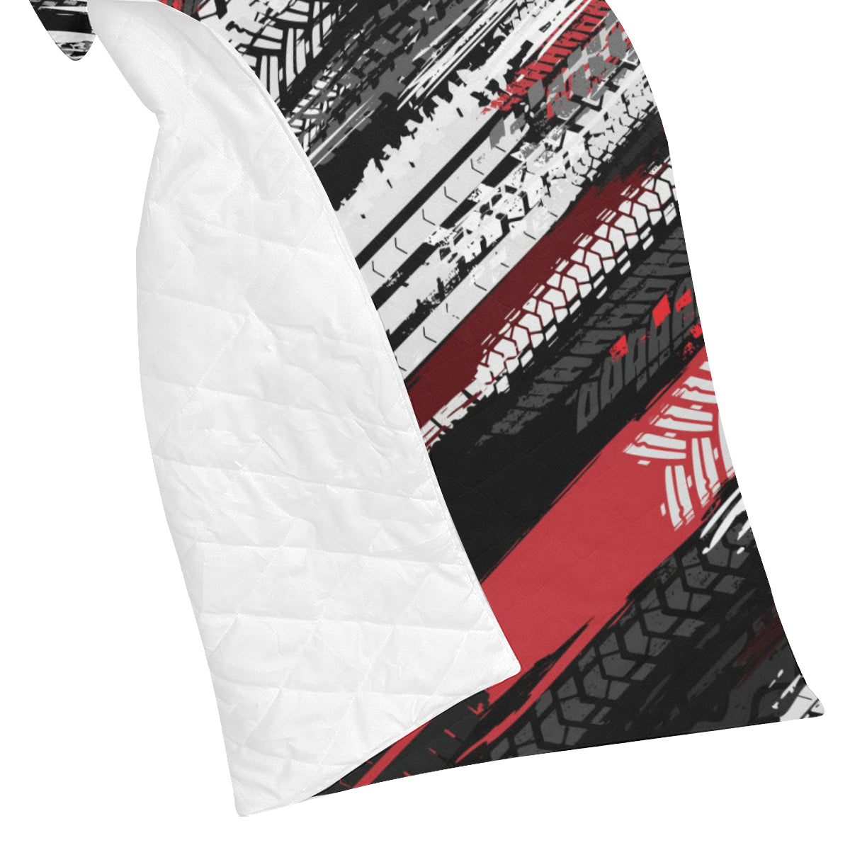 Racing Pattern Print Design A03 Premium Quilt