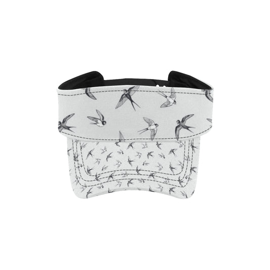 Swallow Bird Pattern Print Design 04 Unisex Sun Visor