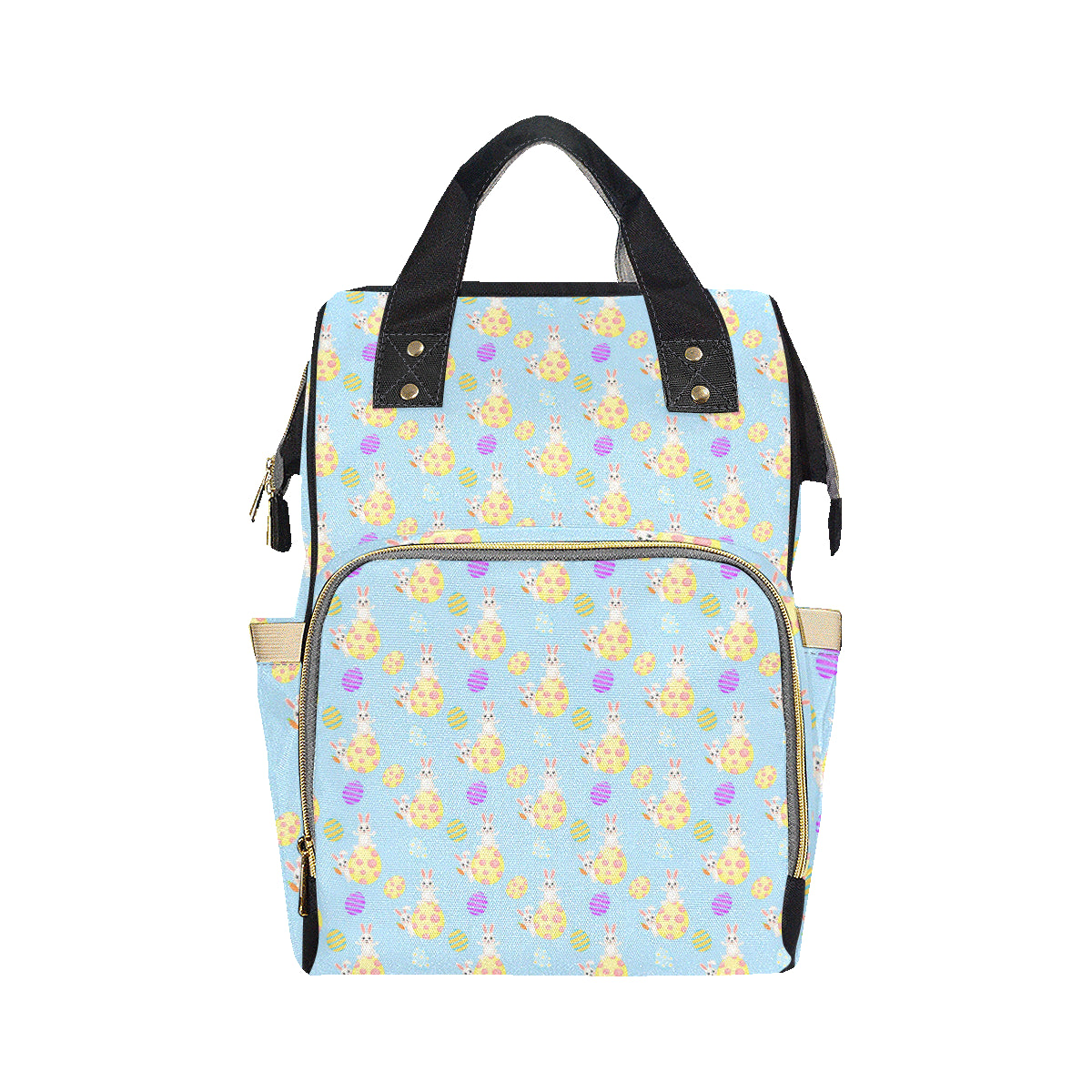 Easter Eggs Pattern Print Design RB015 Diaper Bag Backpack