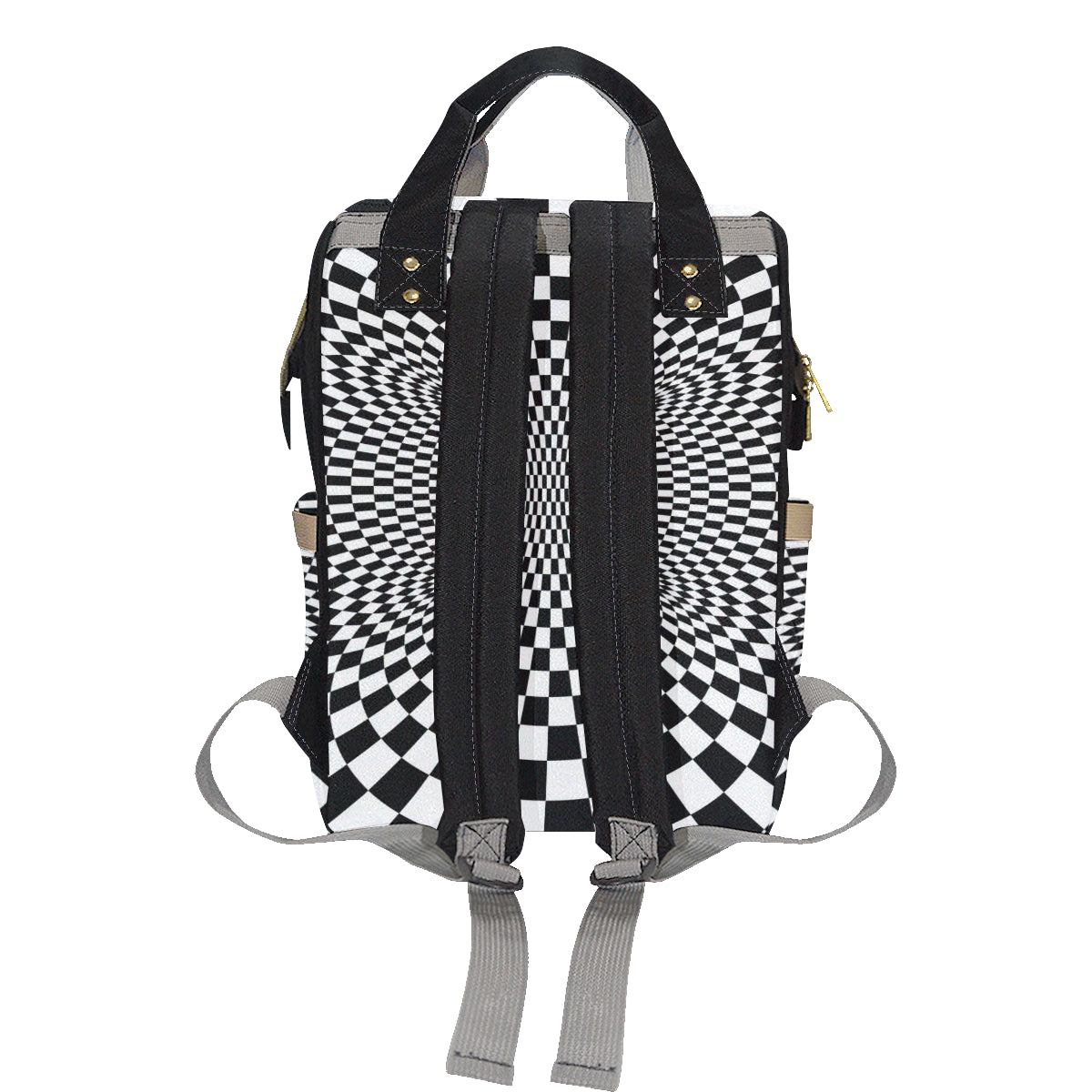 Optical illusion Projection Torus Diaper Bag Backpack