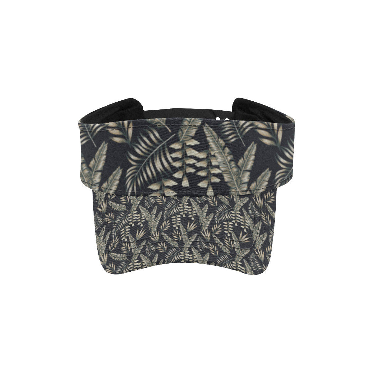 Banana Leaf Pattern Print Design 07 Unisex Sun Visor