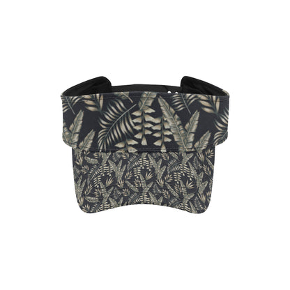 Banana Leaf Pattern Print Design 07 Unisex Sun Visor