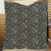 Brocade Pattern Print Design 04 Premium Quilt