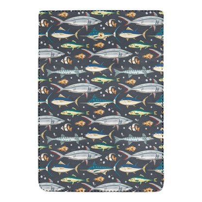 Swordfish Pattern Print Design 04 Women's Trifold Wallet