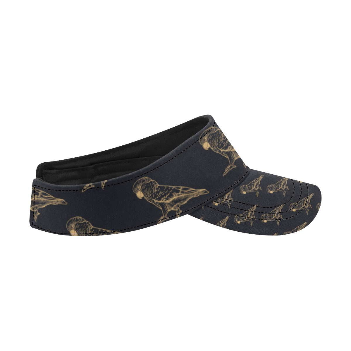 Parakeet Pattern Print Design A04 Unisex Sun Visor