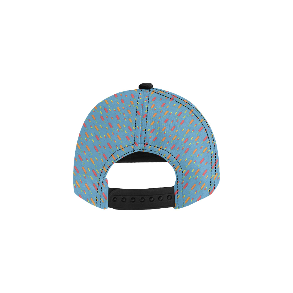 Phlebotomist Medical Pattern Snapback Cap