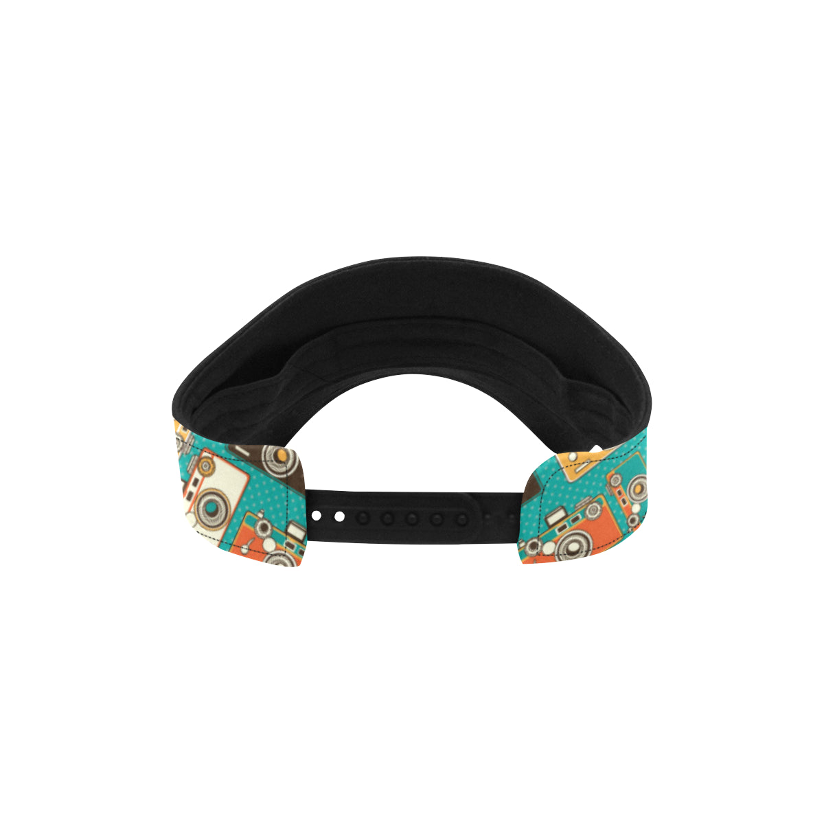 Camera Pattern Print Design 02 Unisex Sun Visor