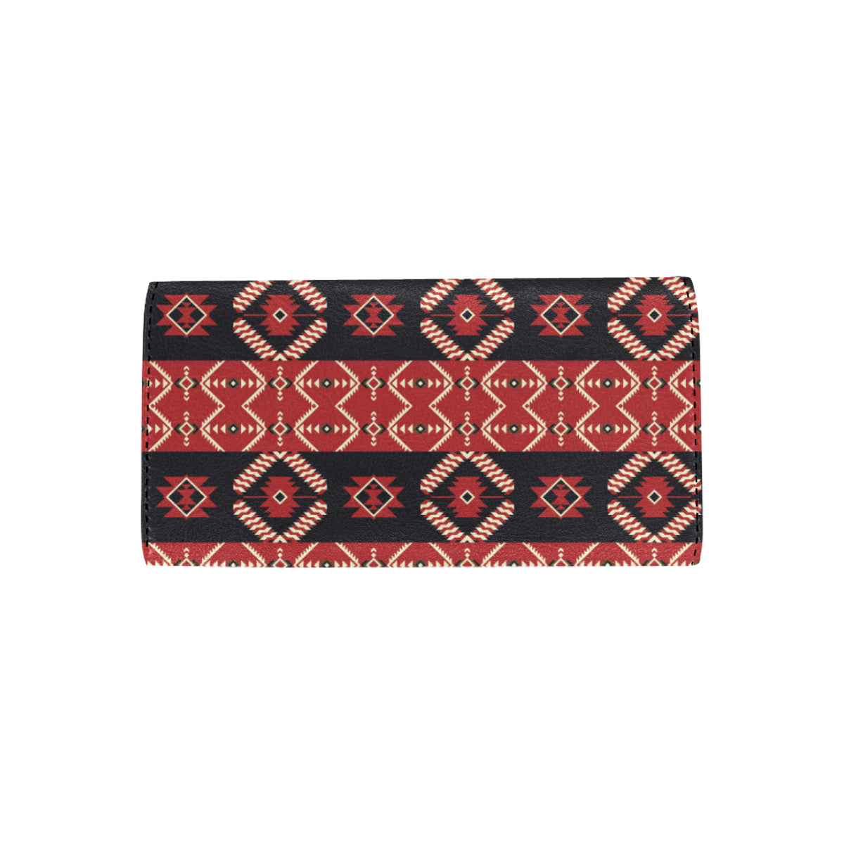Navajo Pattern Print Design A05 Women's Trifold Wallet