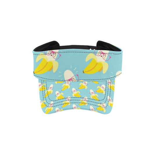 Banana Pattern Print Design BA07 Unisex Sun Visor
