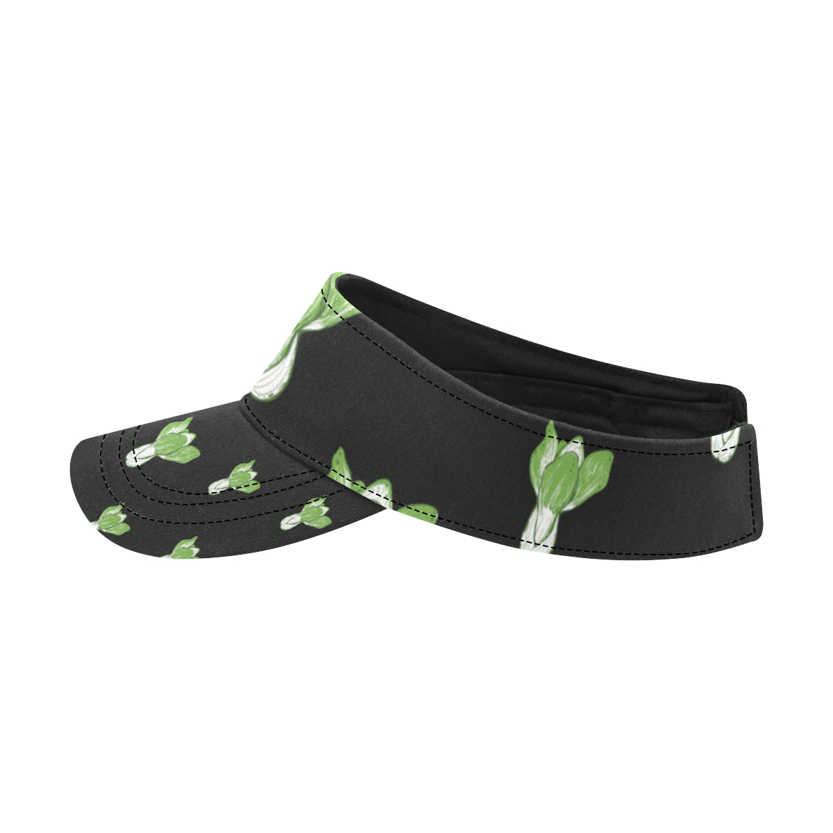 Kale Pattern Print Design 02 Unisex Sun Visor
