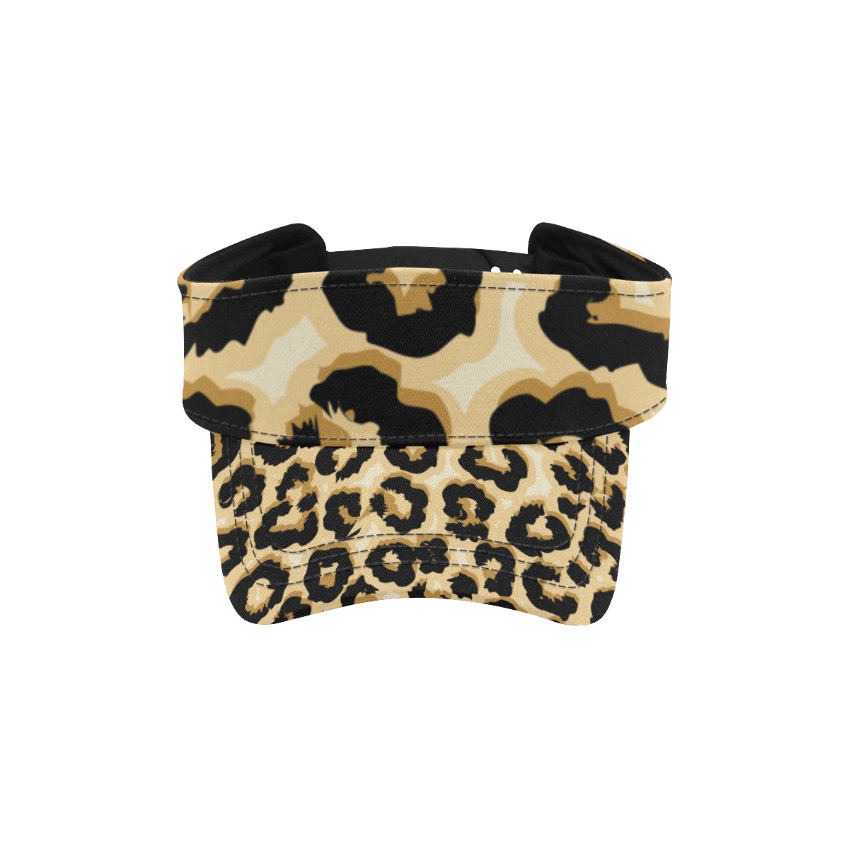 Jaguar Skin Pattern Print Design 02 Unisex Sun Visor