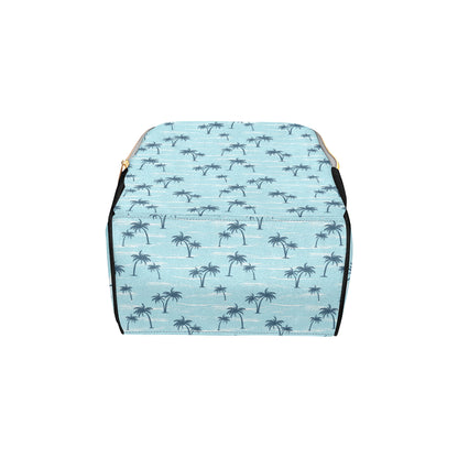 Palm Tree Pattern Print Design PT04 Diaper Bag Backpack