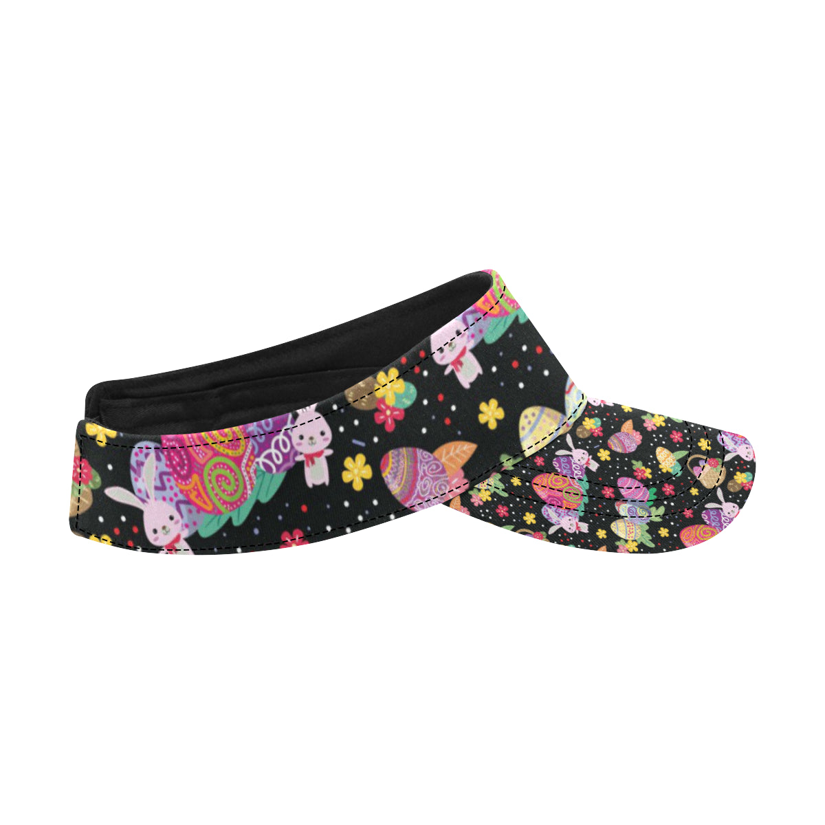 Easter Eggs Pattern Print Design RB06 Unisex Sun Visor