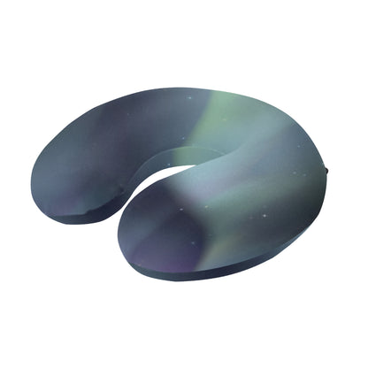 Aurora Borealis Pattern Print Design 01 U-Shaped Travel Neck Pillow