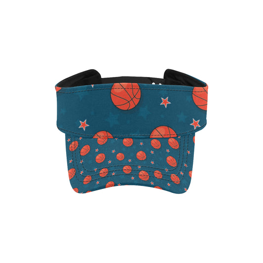 Basketball Pattern Print Design 02 Unisex Sun Visor