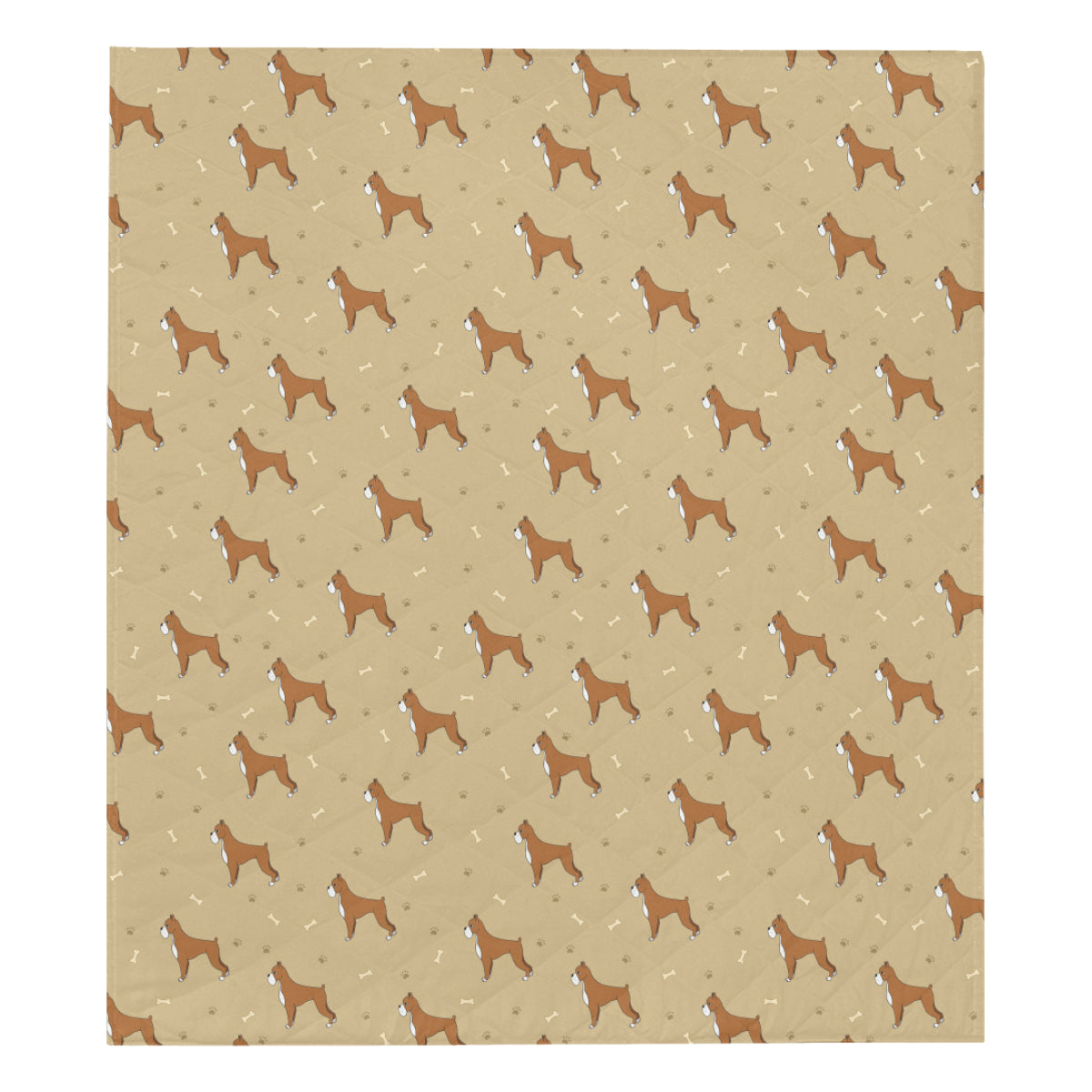 Boxers Pattern Print Design 02 Premium Quilt