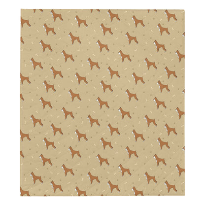 Boxers Pattern Print Design 02 Premium Quilt