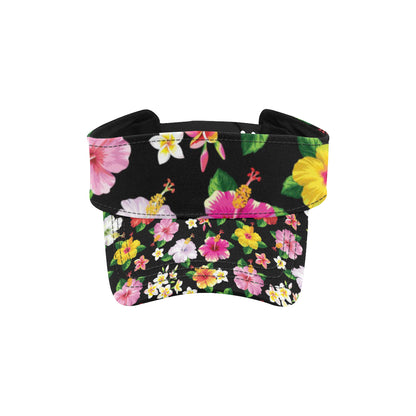 Hibiscus Pattern Print Design HB025 Unisex Sun Visor