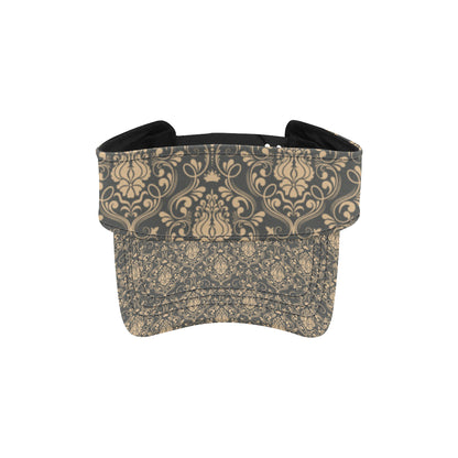 Damask Elegant Luxury Print Pattern Unisex Sun Visor