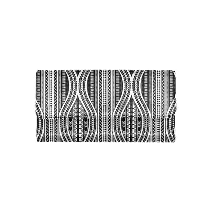Polynesian Tribal Style Women's Trifold Wallet