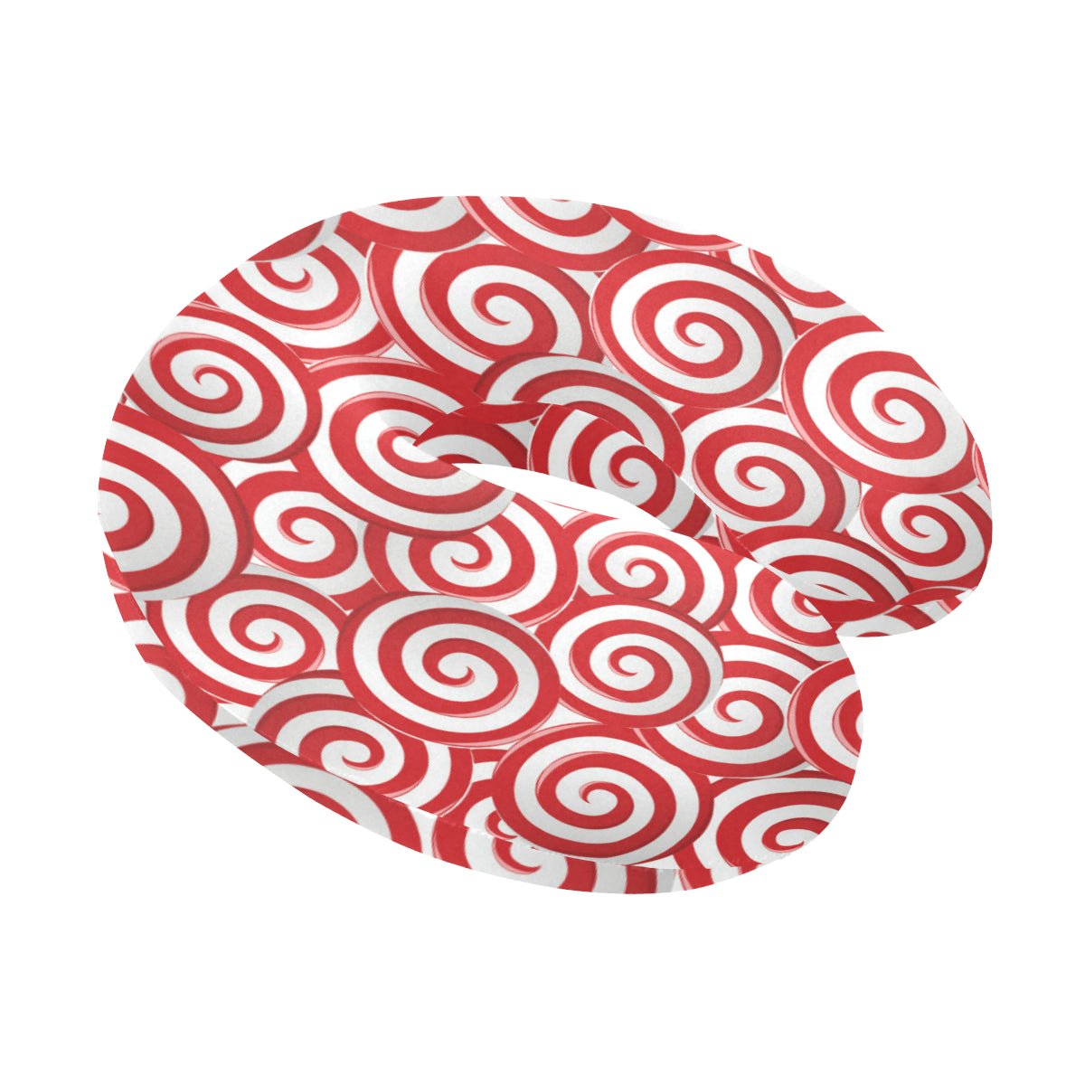 Candy Pattern Print Design 03 U-Shaped Travel Neck Pillow