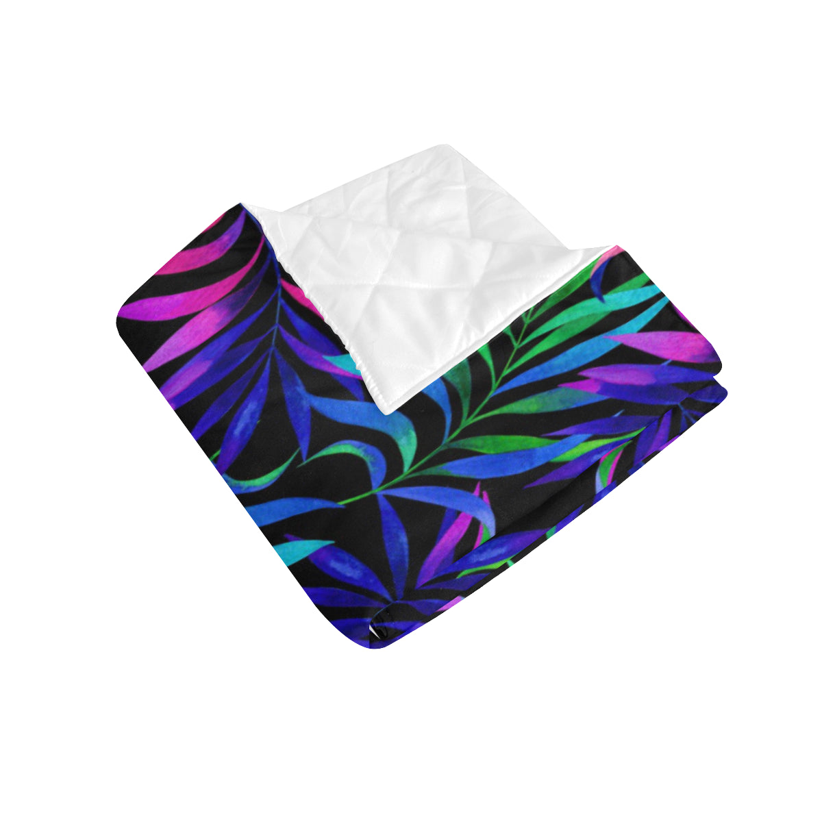Tropical Flower Pattern Print Design TF010 Premium Quilt
