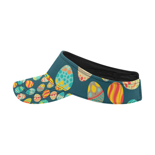Easter Eggs Pattern Print Design RB09 Unisex Sun Visor