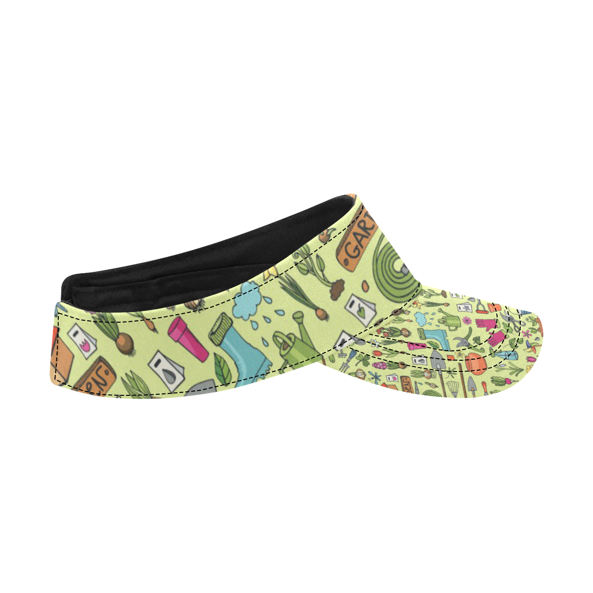 Gardening Pattern Print Design G02 Unisex Sun Visor